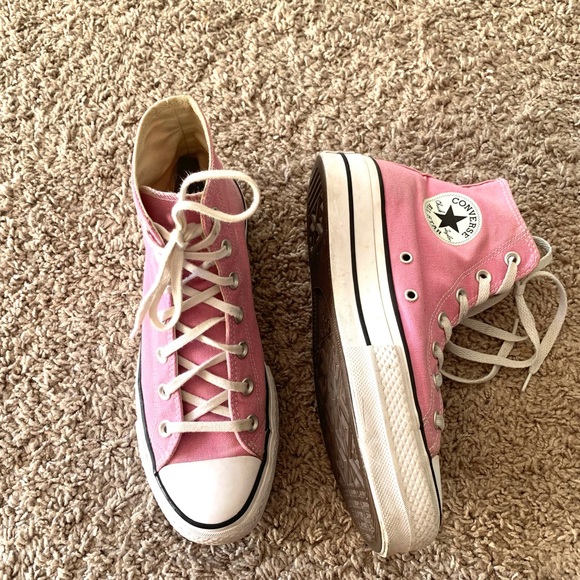 Converse Chuck Taylor All Star High-Top Sneakers Pink - Picture 7 of 16